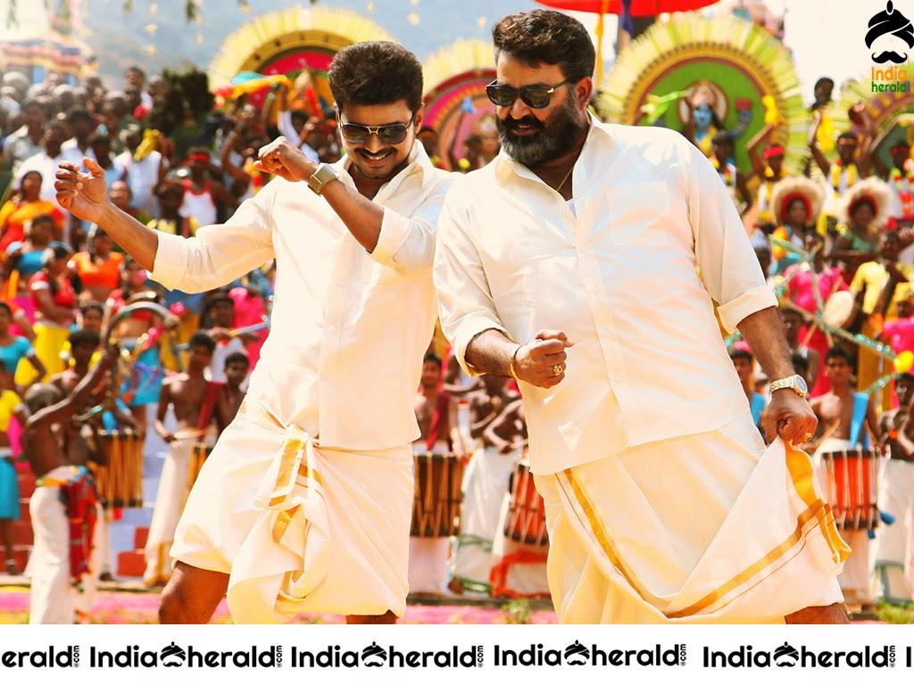 Rare and Unseen Photos of Vijay and Kajal Aggarwal from Jilla movie Set 1