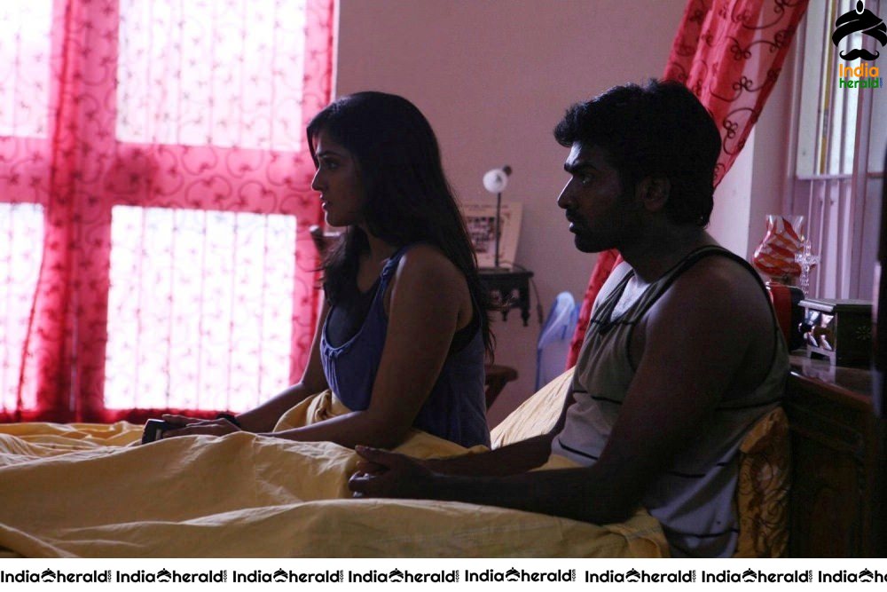 Rare and Unseen Photos of Vijay Sethupathi and Remya Nambeesan starrer Pizza Set 1