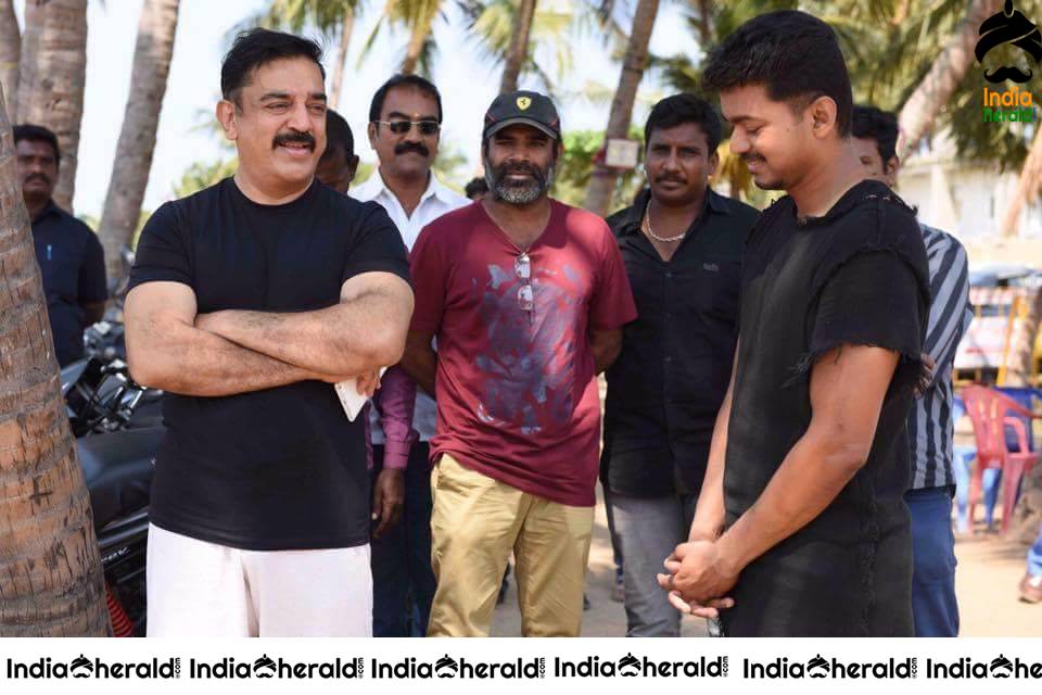 Rare and Unseen Shooting Spot Stills of Puli Movie Set 1