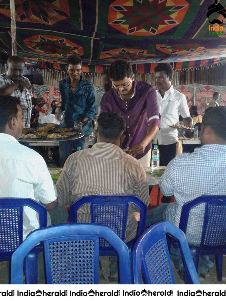Rare and Unseen Shooting Spot Stills of Puli Movie Set 4