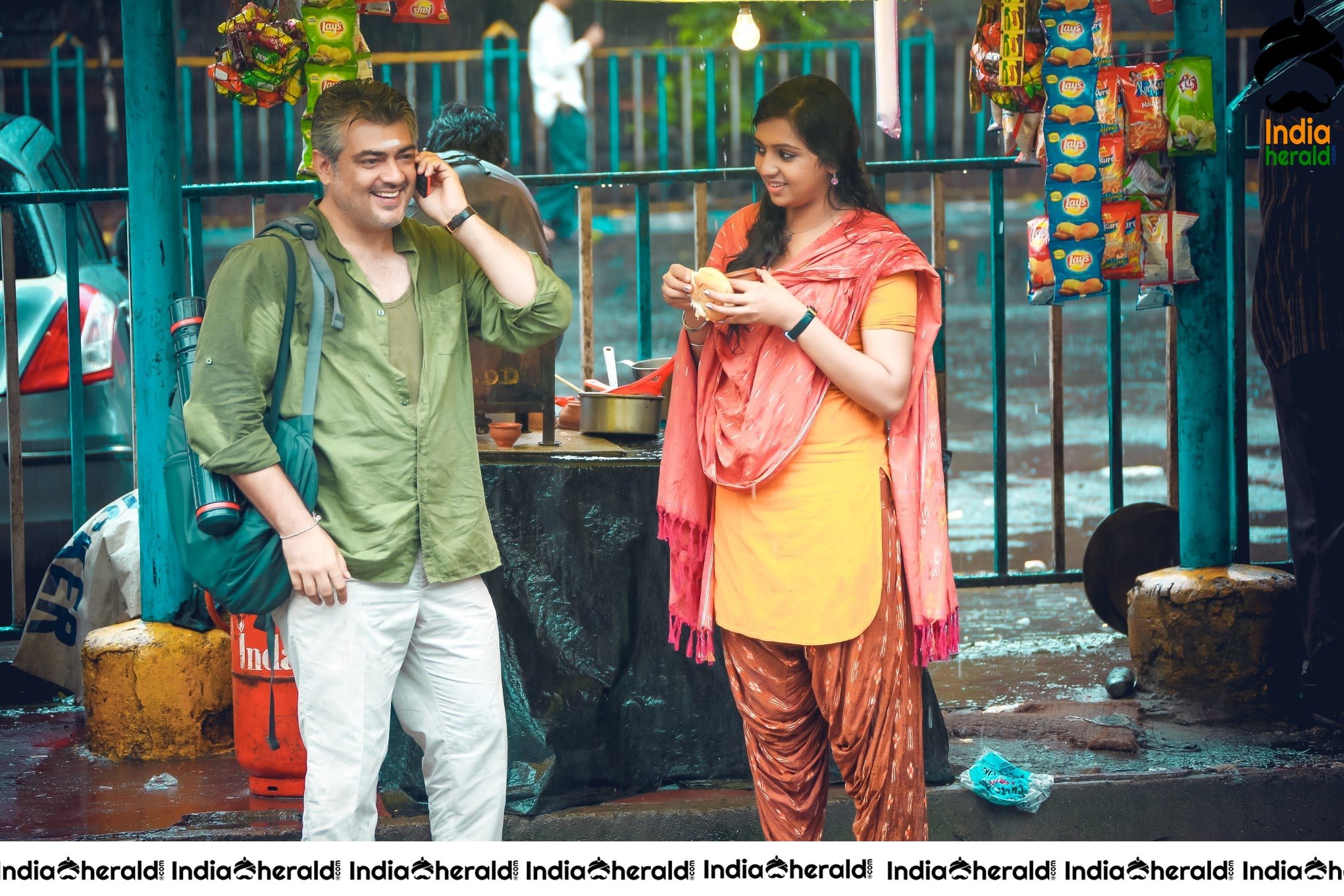 Rare and Unseen Stills of Ajith and Shruti Haasan in Vedalam Set 2