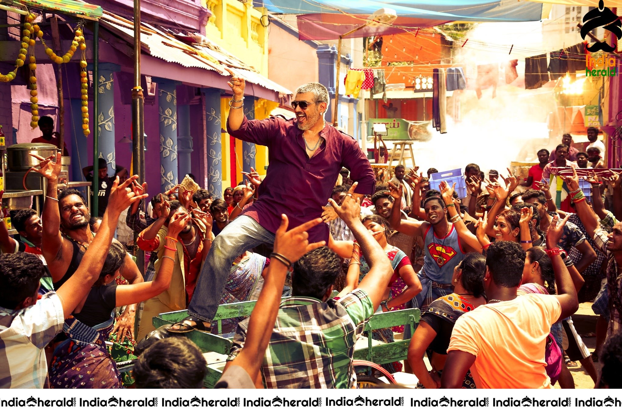 Rare and Unseen Stills of Ajith and Shruti Haasan in Vedalam Set 2