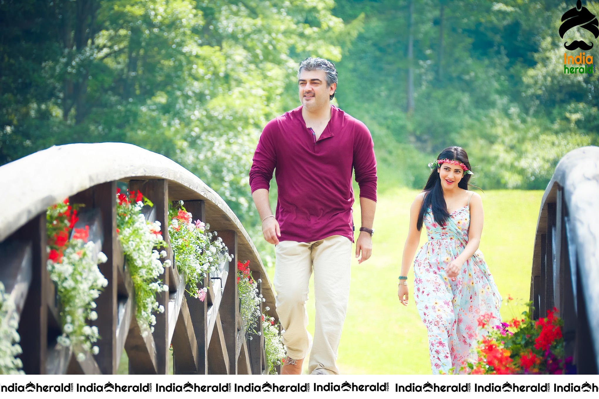 Rare and Unseen Stills of Ajith and Shruti Haasan in Vedalam Set 2