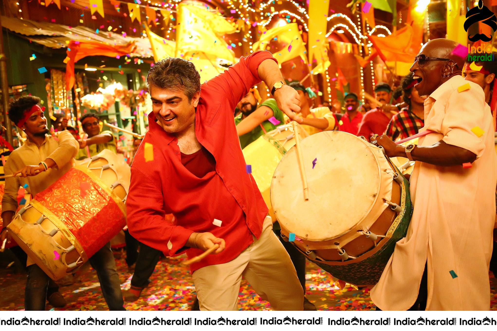 Rare and Unseen Stills of Ajith and Shruti Haasan in Vedalam Set 4