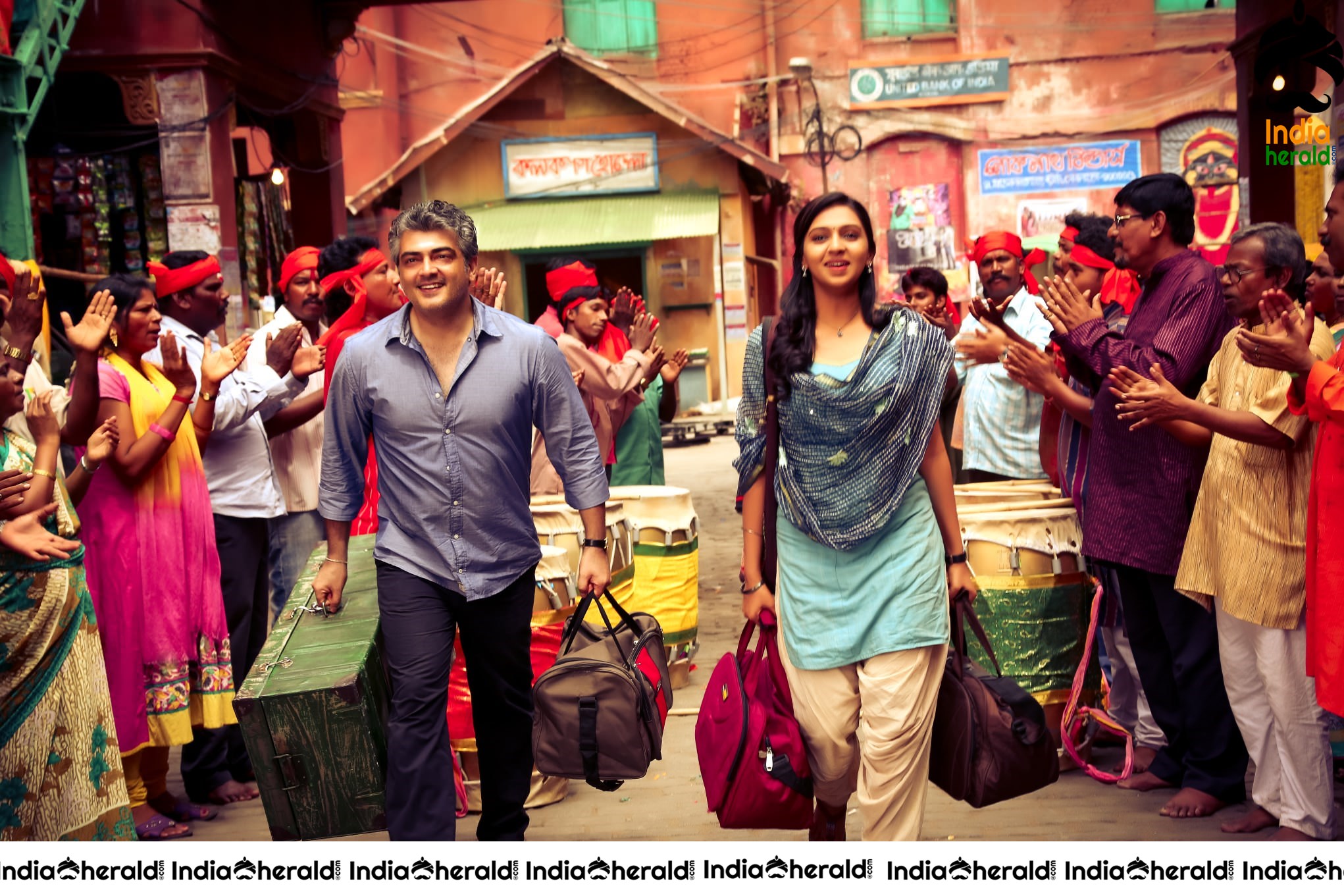 Rare and Unseen Stills of Ajith and Shruti Haasan in Vedalam Set 5