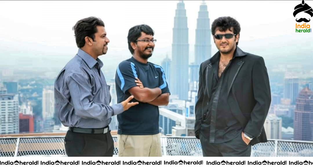 Rare and Unseen Working Stills of Ajith and Nayantara from Billa 2007 movie Set 1