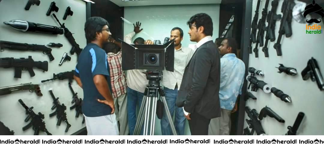 Rare and Unseen Working Stills of Ajith and Nayantara from Billa 2007 movie Set 2