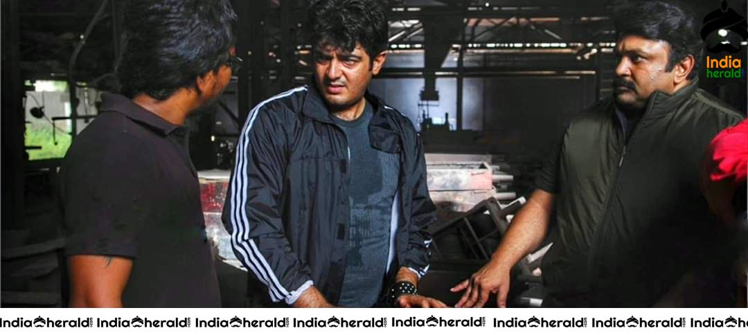 Rare and Unseen Working Stills of Ajith and Nayantara from Billa 2007 movie Set 2