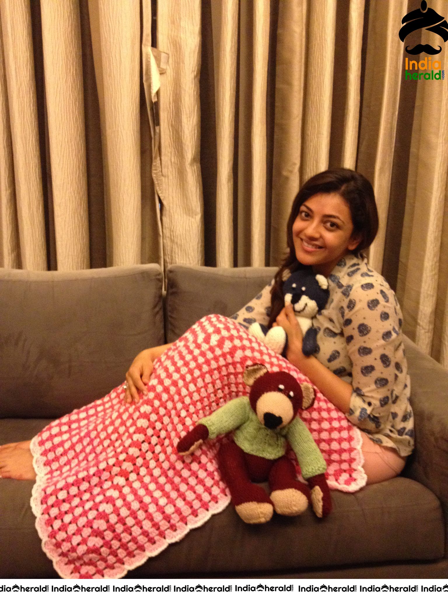 Rare Hot And Unseen Photos Of Kajal from Off Screen