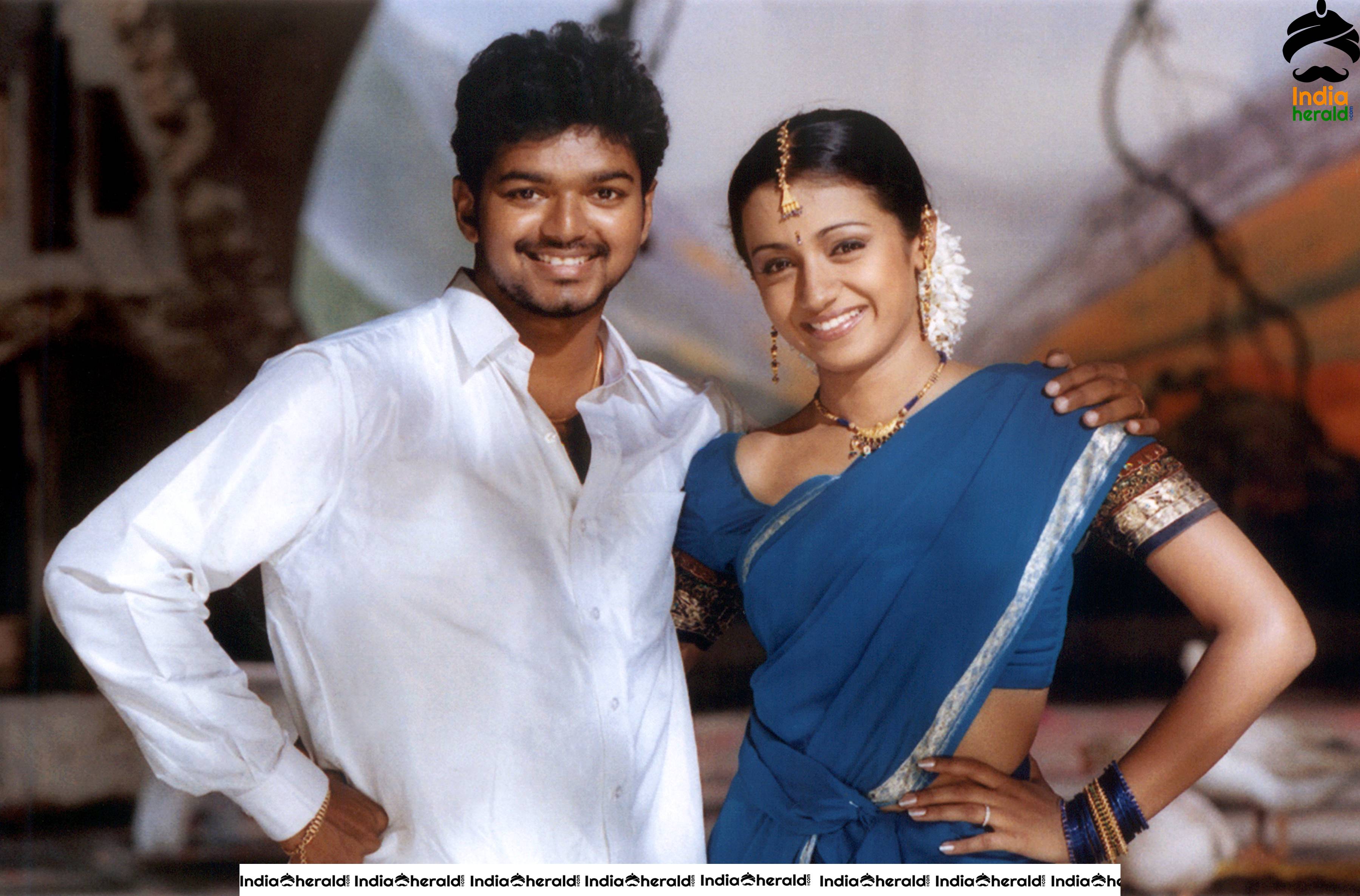 Rare Hot And Unseen Photos Of Trisha And Vijay From 2004 Blockbuster Movie Ghilli Set 1