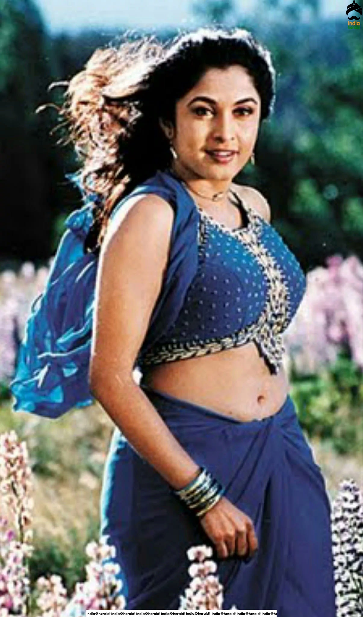 Rare Hot and Unseen Vintage Clicks of Ramya Krishnan to spice your mood Set 1