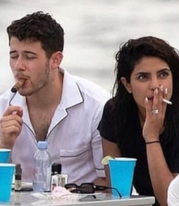 Rare Photos Of Indian Actress Caught Smoking On And Off Screen