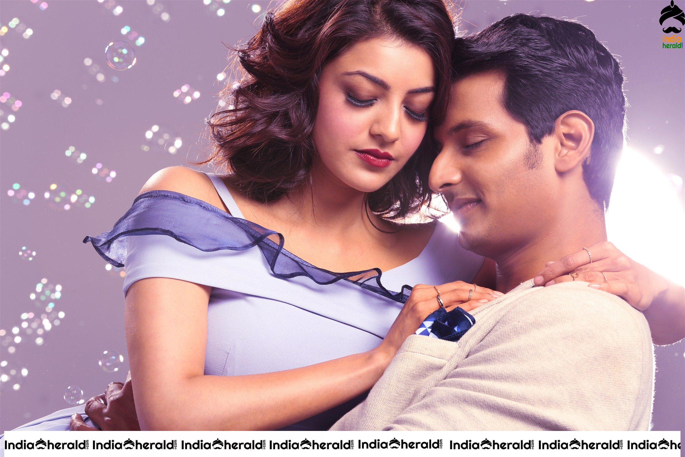 Rare Photos of Jiiva and Kajal Aggarwal in Kavalai Vendaam movie Set 3