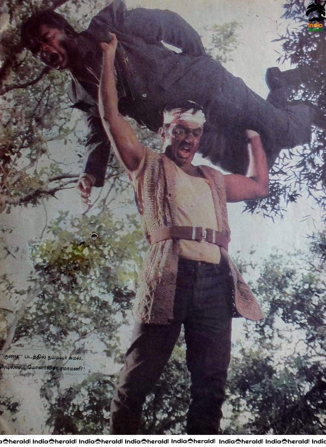 Rare Photos of Rajini in Thalapathi and Kamal Haasan in Gunaa Set 2