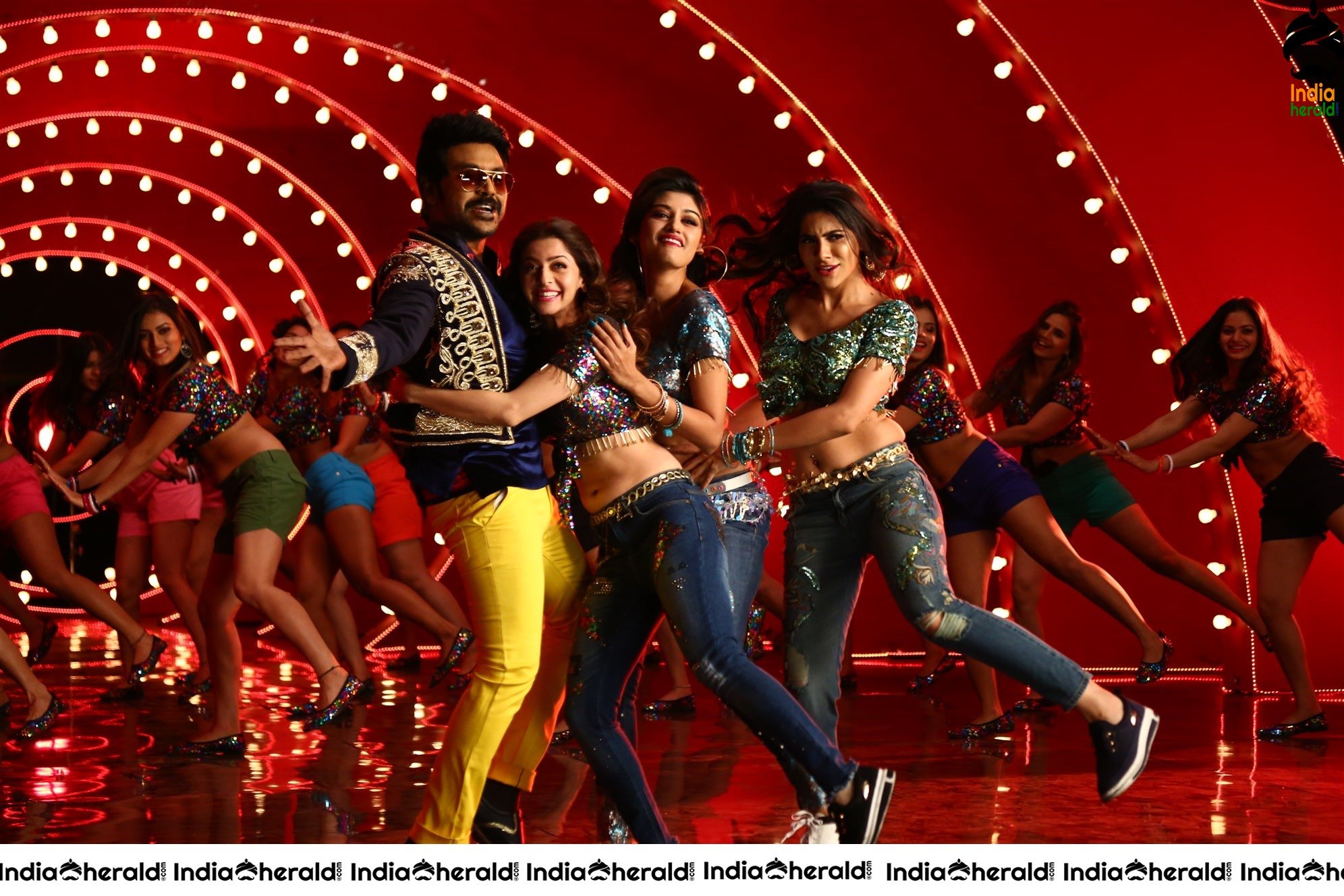 Rare Unseen Hot Photos collection of Kanchana 3 movie Set 1