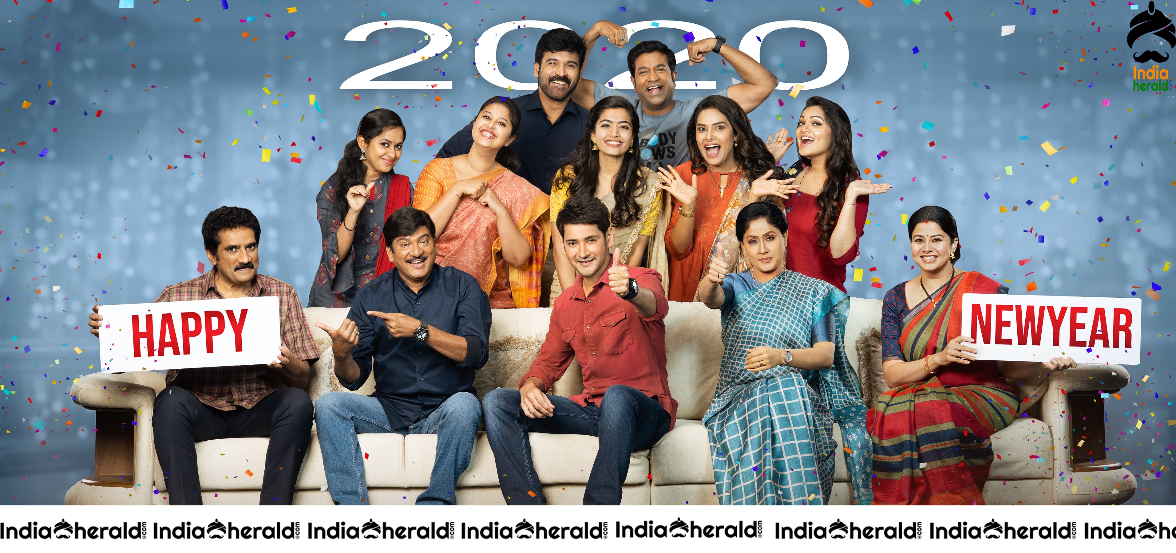 Sarileru Neekevvaru New Year Wishes HD Poster