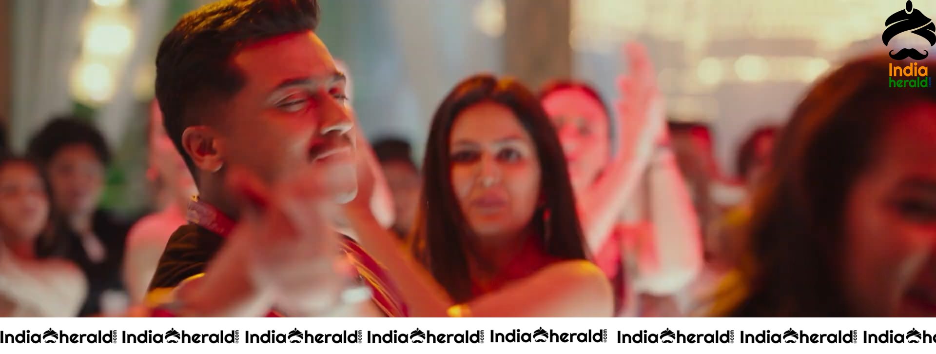 Sayyesha And Suriya In Hey Amigo Song Stills Set 3