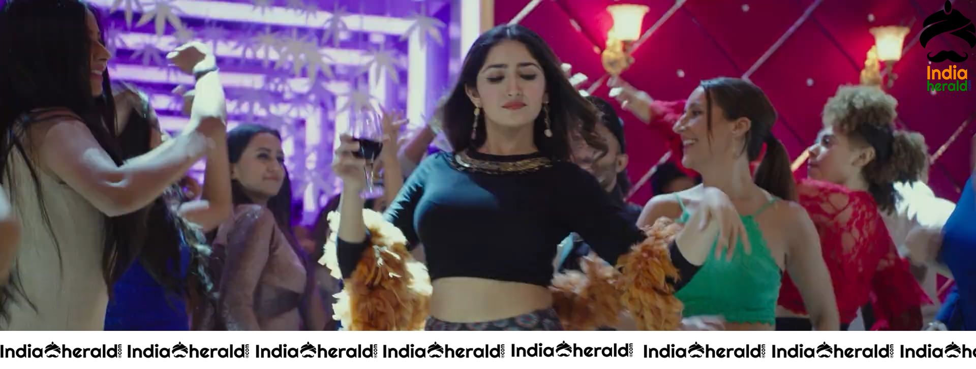 Sayyesha And Suriya In Hey Amigo Song Stills Set 3