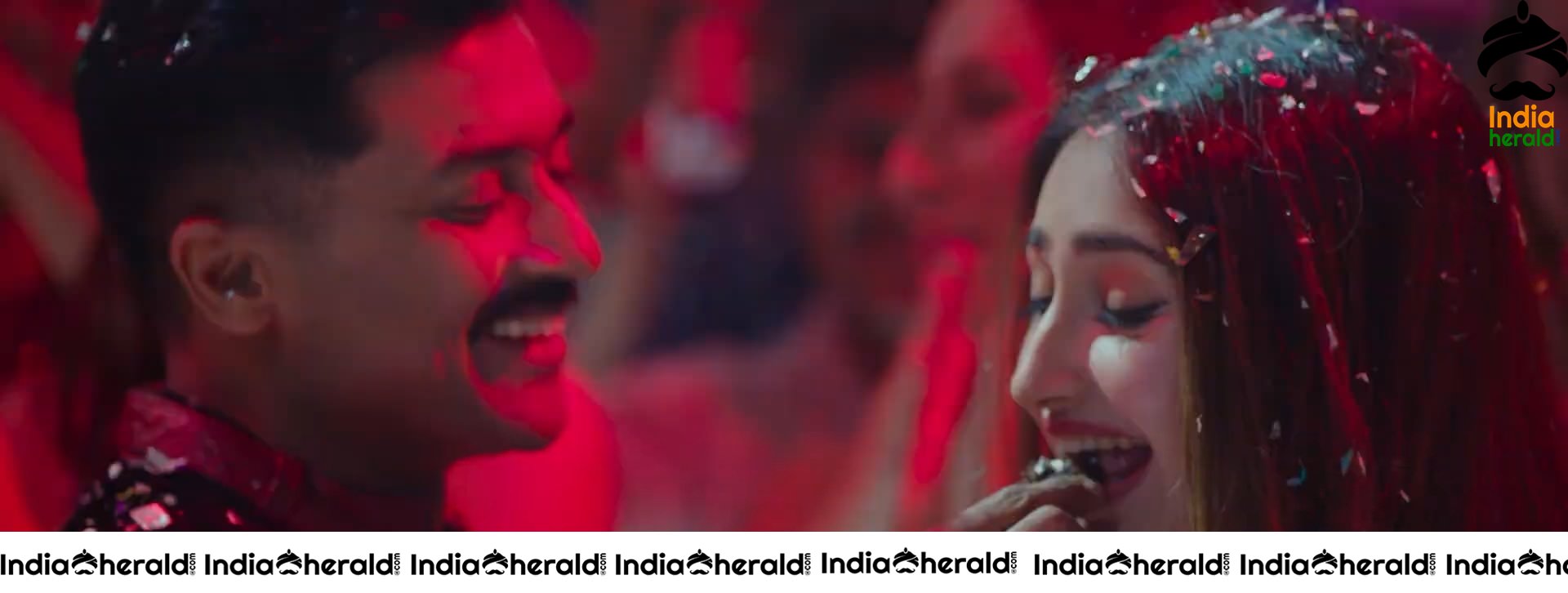 Sayyesha And Suriya In Hey Amigo Song Stills Set 4