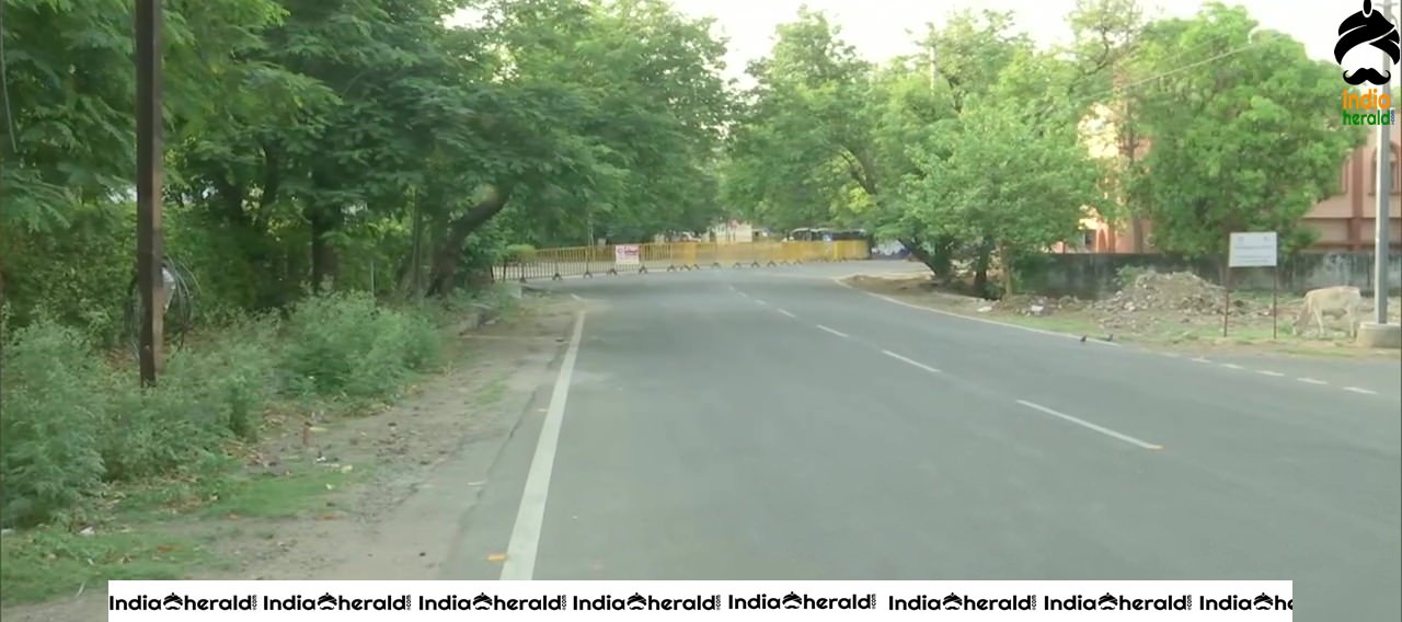 Shivaji Nagar in Bhopal was sealed after it was identified as a containment zone due to COVID 19