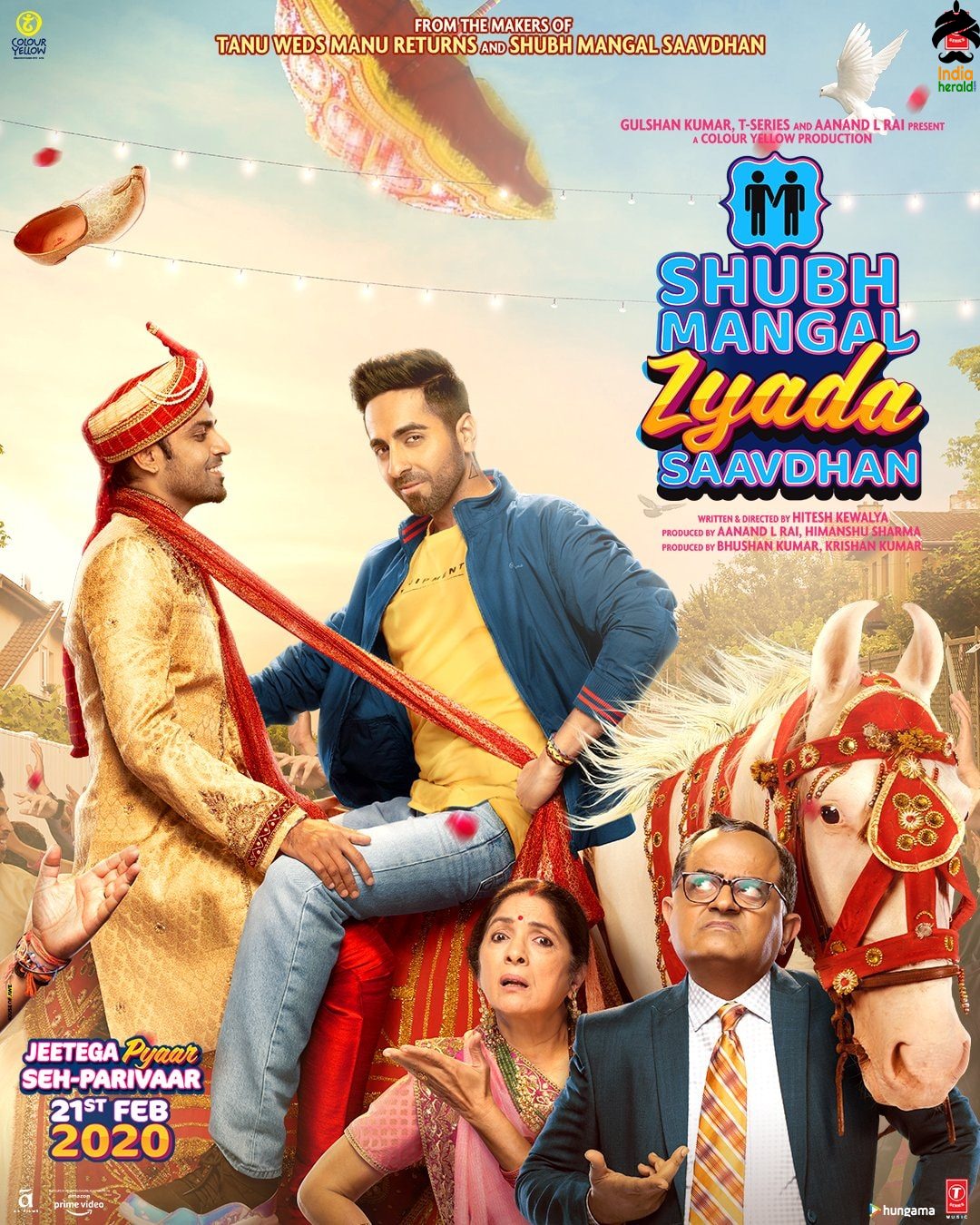 Shubh Mangal Zyada Saavdhan Movie Posters