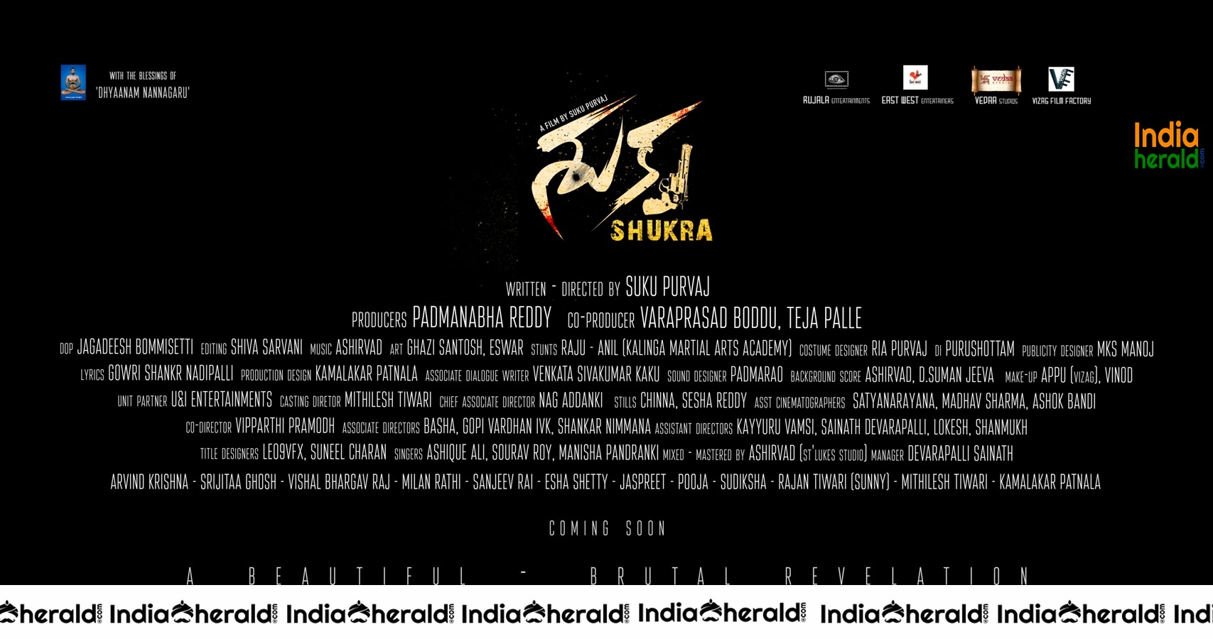 SHUKRA Movie Posters and First Look Stills