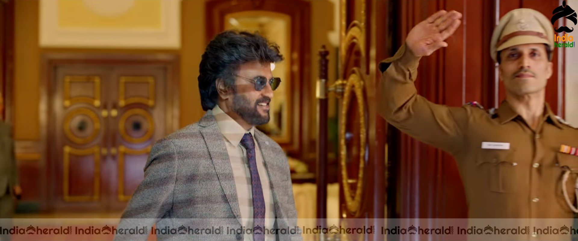 Super Star Rajinikanth and Nayantara in Darbar Trailer HD Stills Set 5