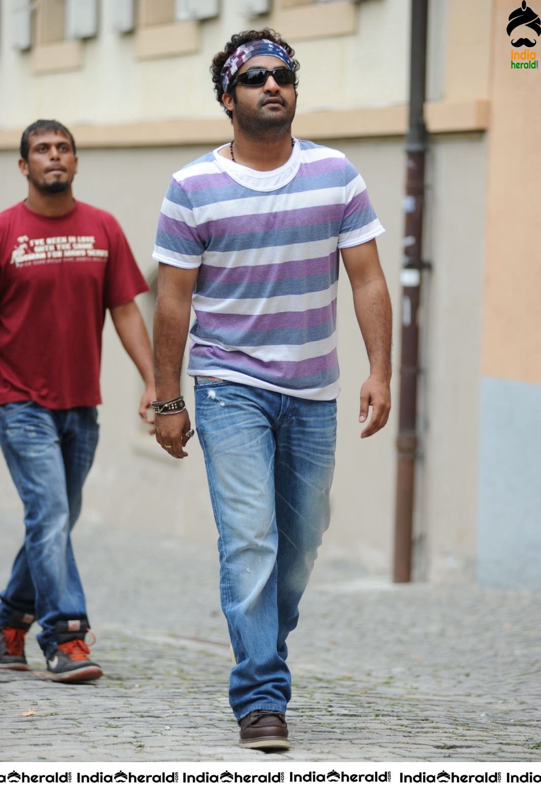 Tamannaah and Junior NTR Photos from Oosaravelli Movie Set 3