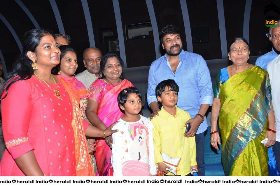 Telangana Governor Shri Tamilisai Soundararajan watched Sye Raa along with her family