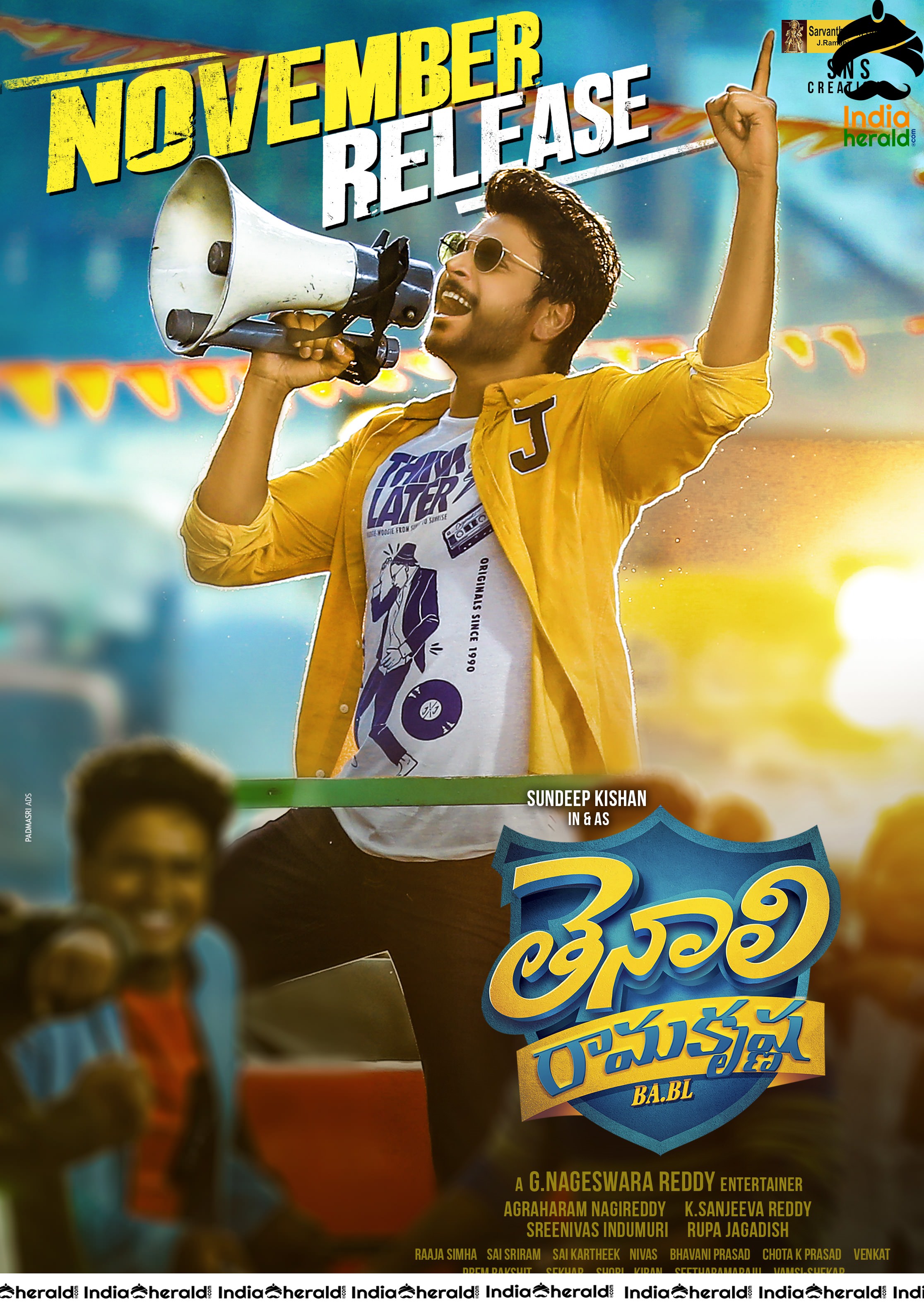 Tenali Ramakrishna BA BL Poster and Still