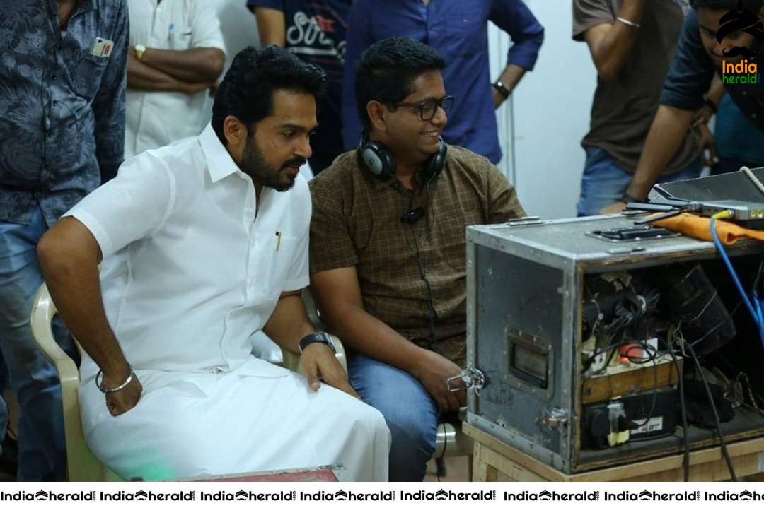 Thambi Movie Working Stills