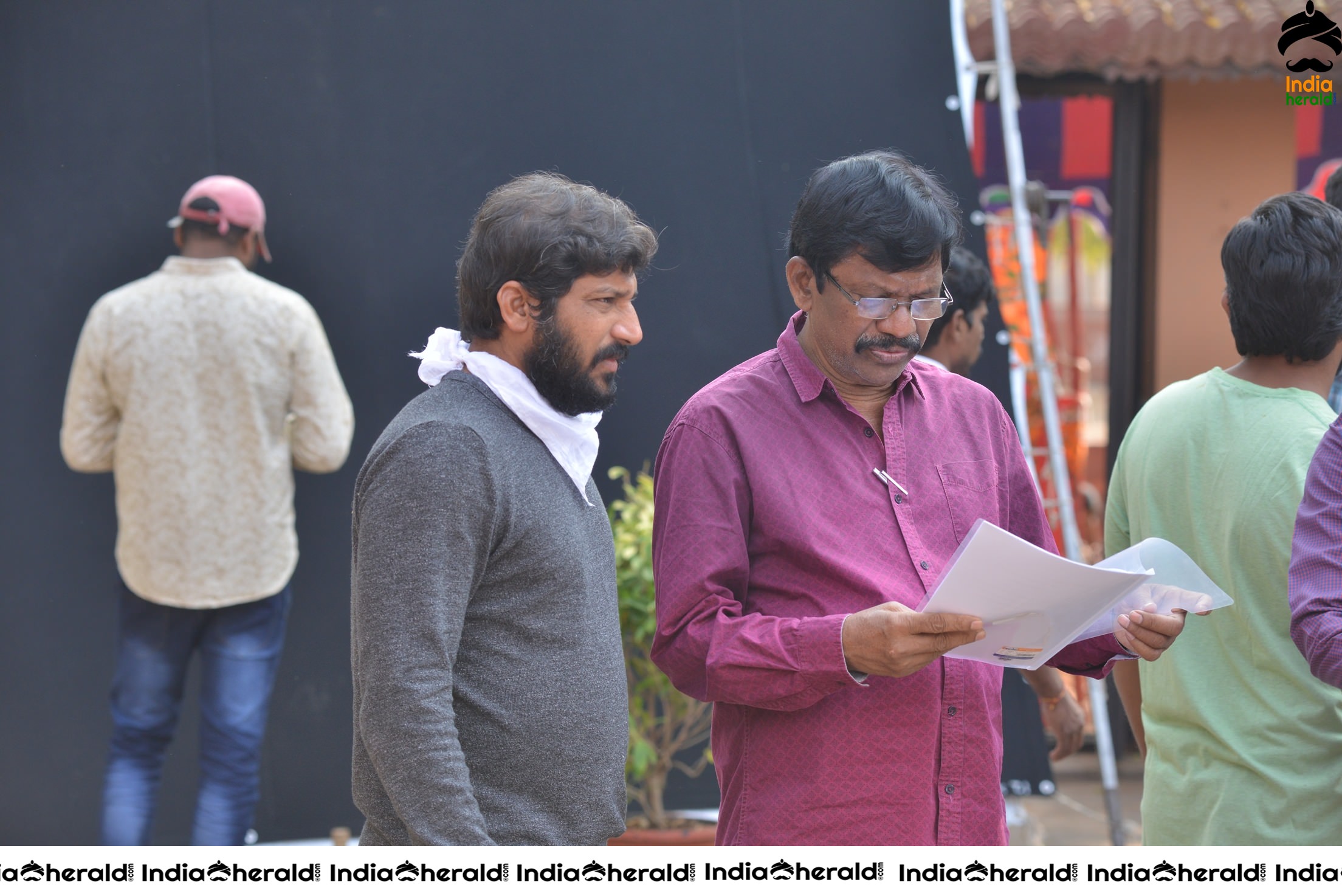 TholuBommalaata Movie Working Stills