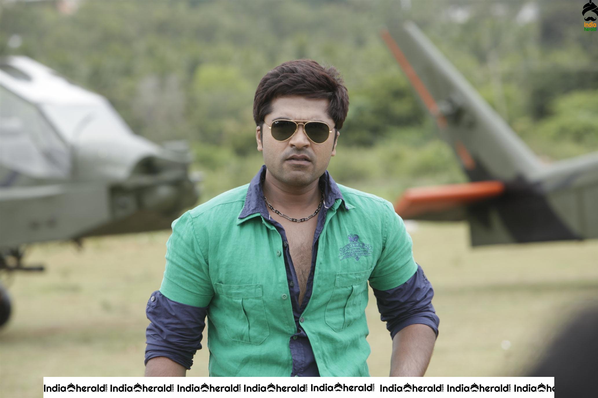 Throwback Photos of STR from his Dabanng Remake Osthi Set 1