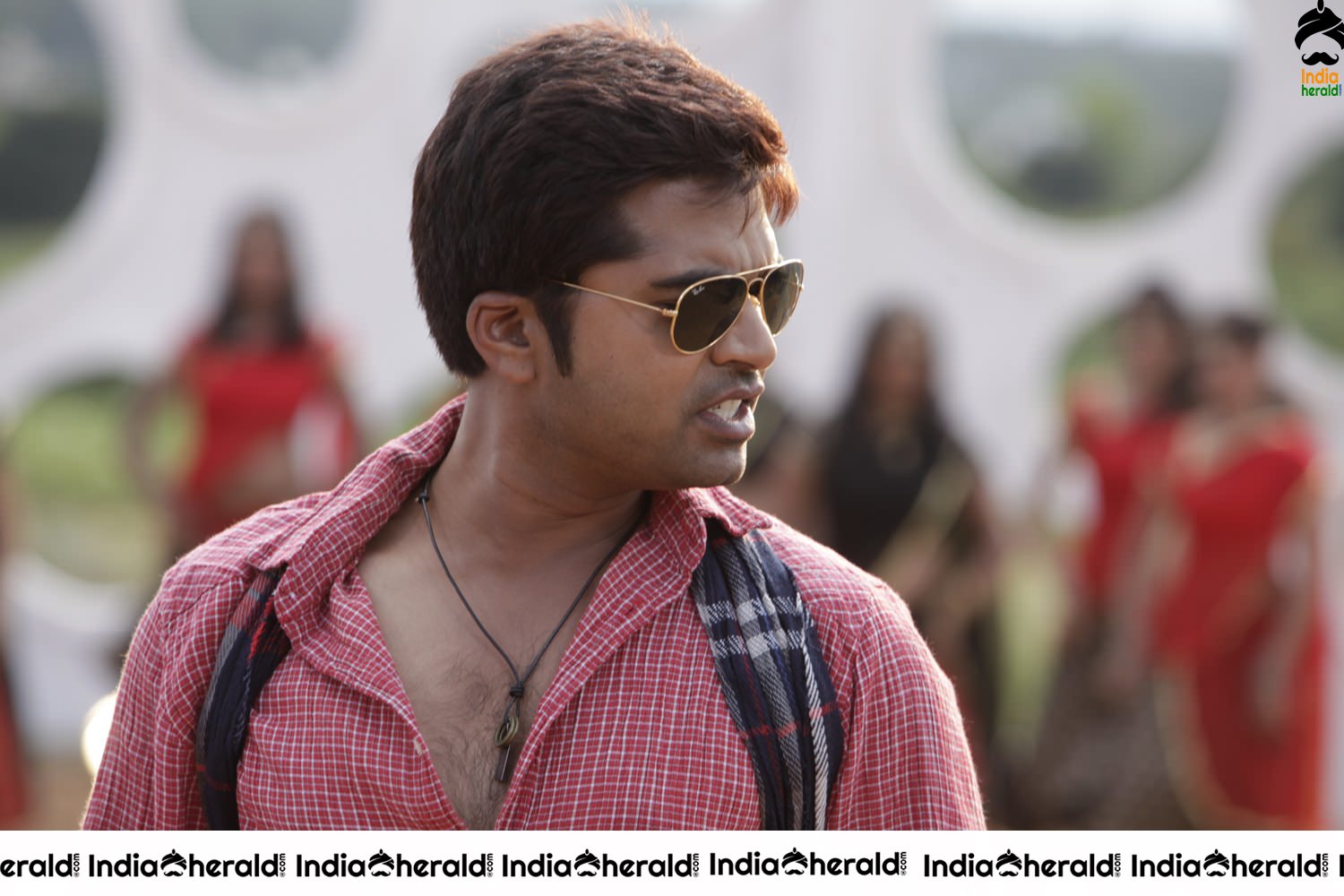 Throwback Photos of STR from his Dabanng Remake Osthi Set 1