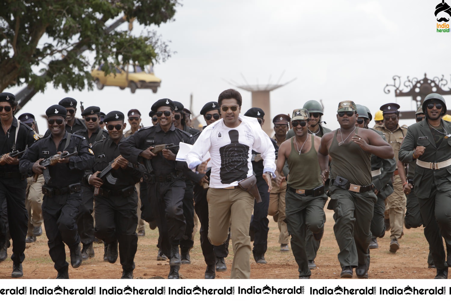 Throwback Photos of STR from his Dabanng Remake Osthi Set 4