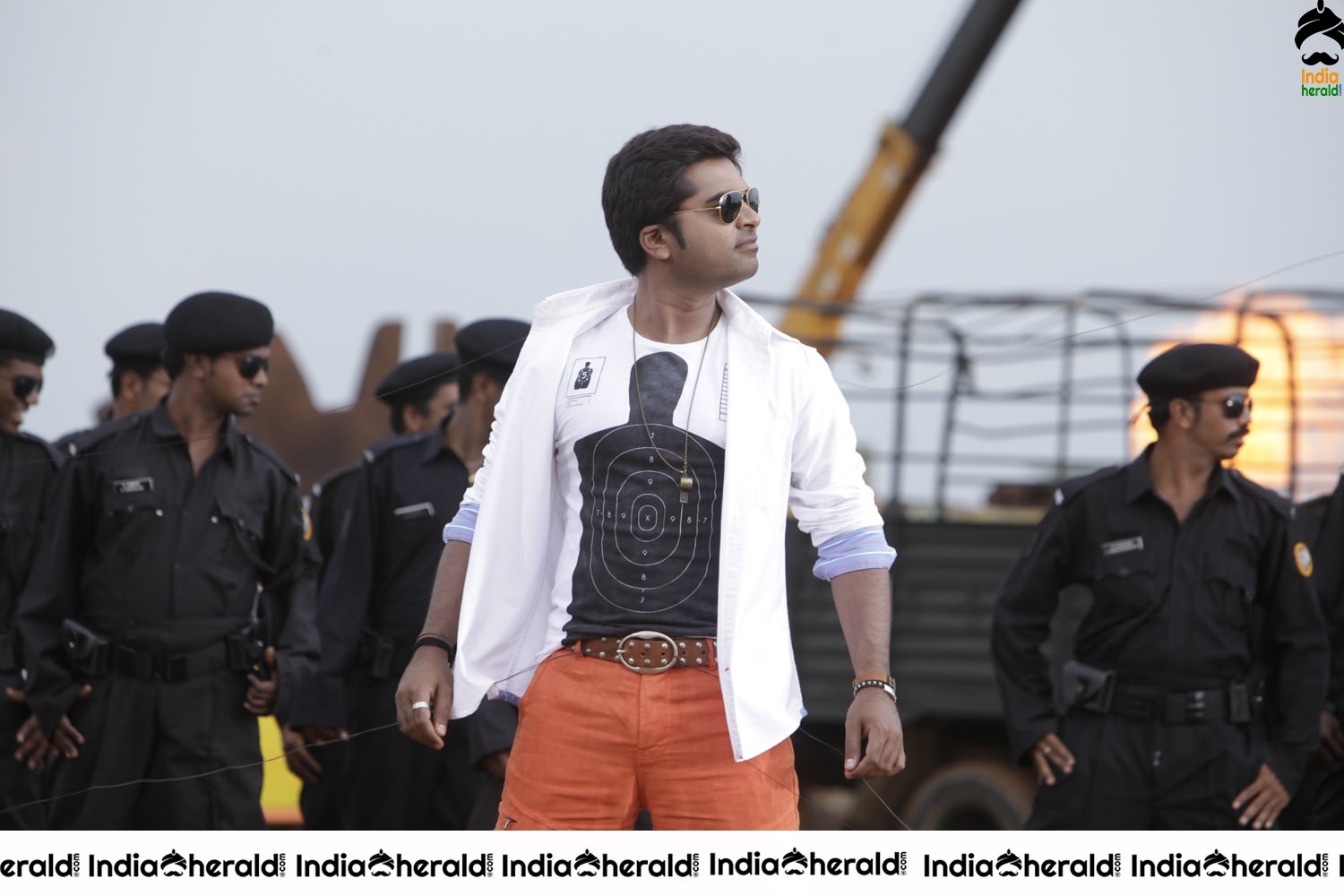 Throwback Photos of STR from his Dabanng Remake Osthi Set 4