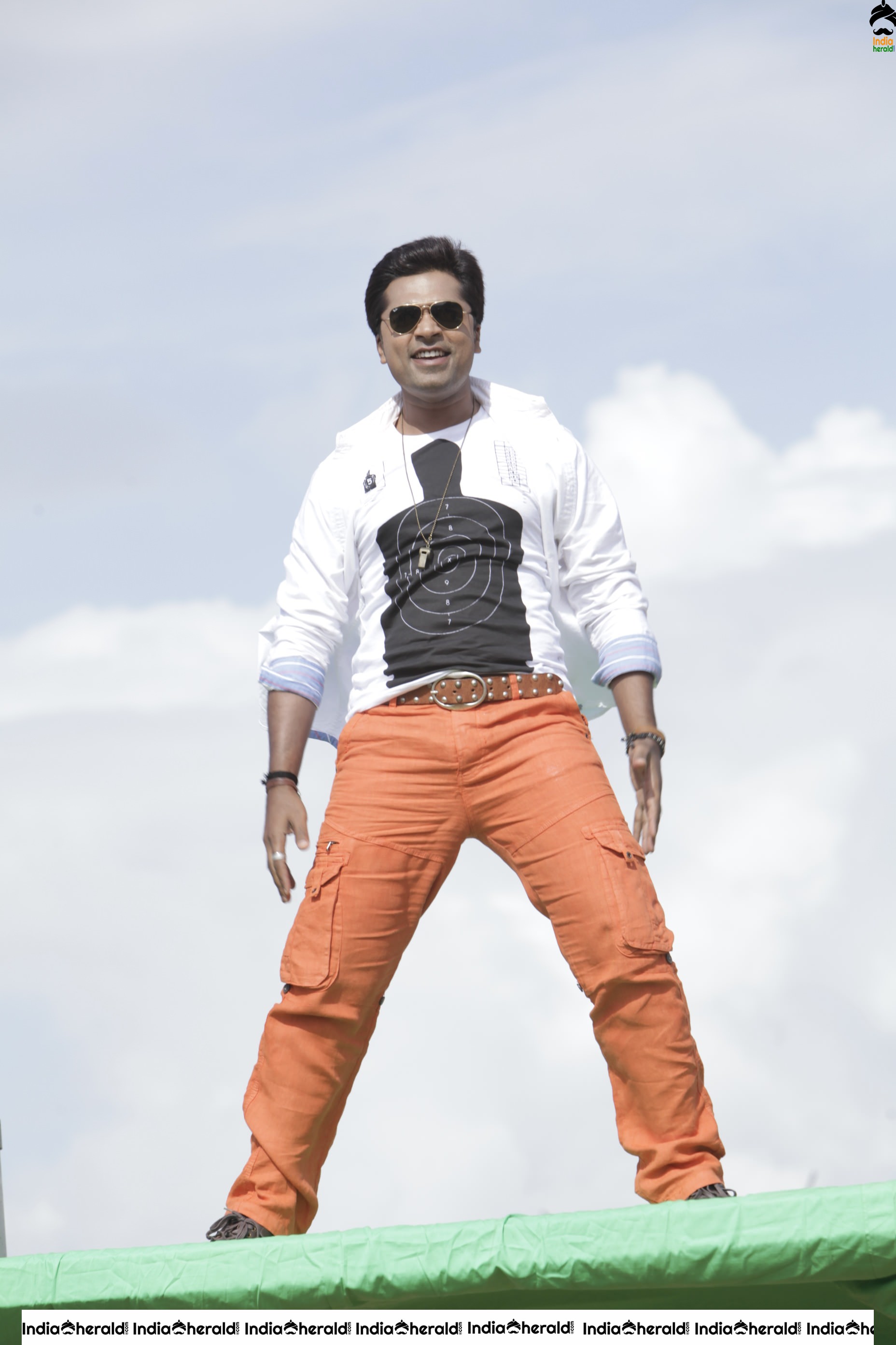 Throwback Photos of STR from his Dabanng Remake Osthi Set 5