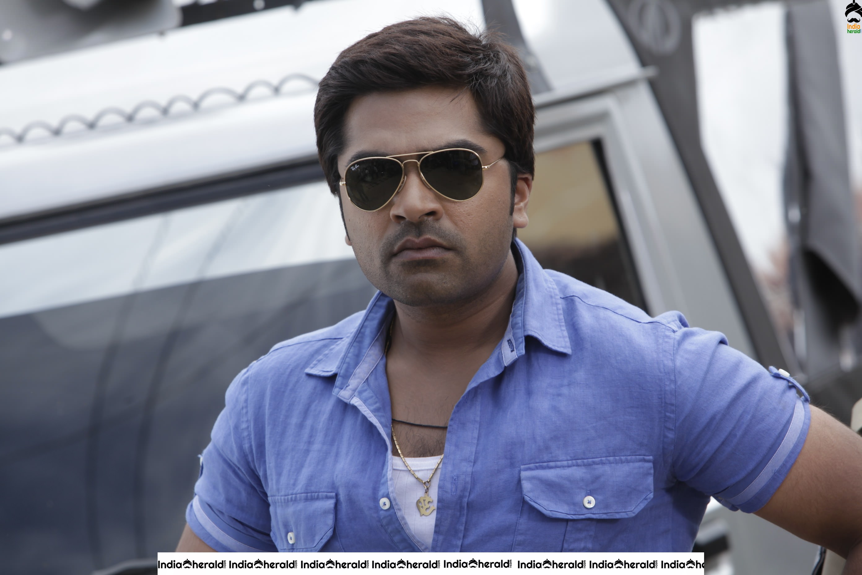 Throwback Photos of STR from his Dabanng Remake Osthi Set 5