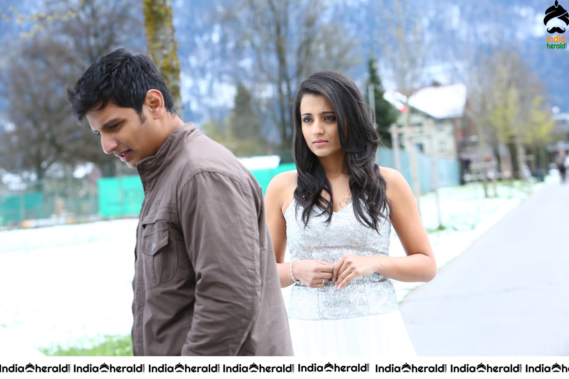 Trisha and Andrea Hot and Steamy Photos from an Unseen Tamil Movie Set 1