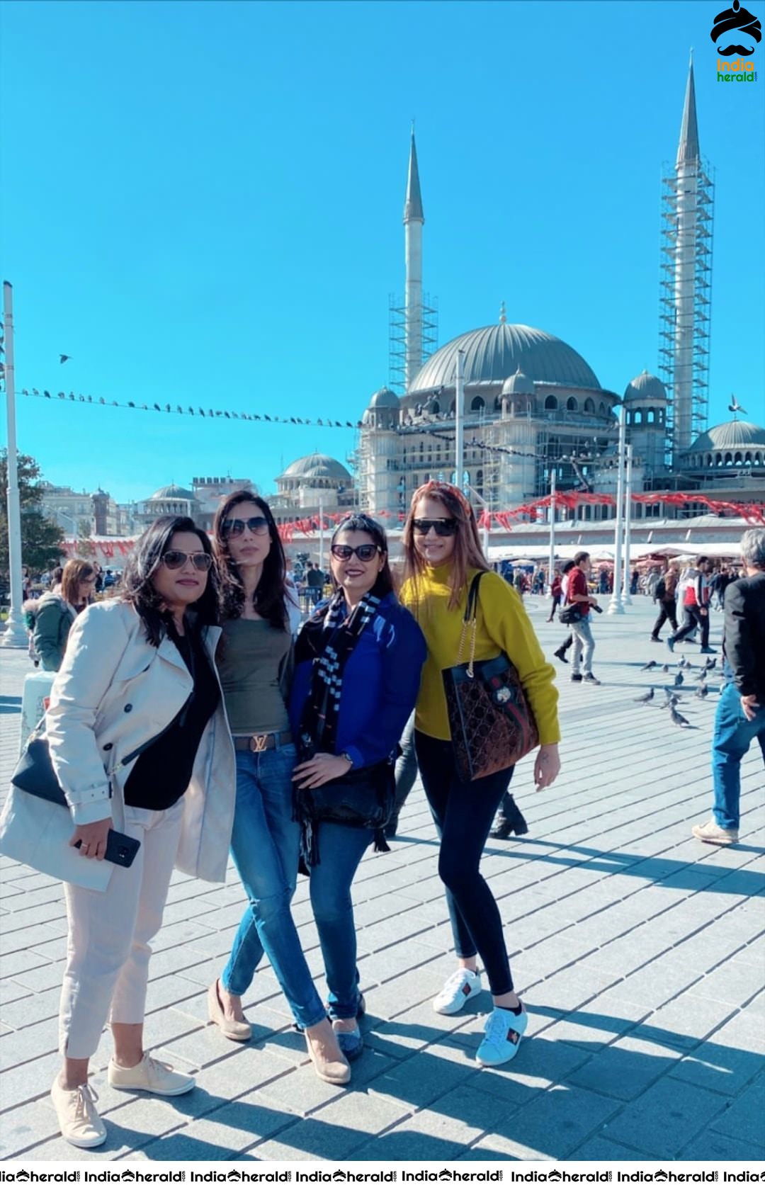 Trisha Rare Photos from her Vacation at Istanbul Turkey