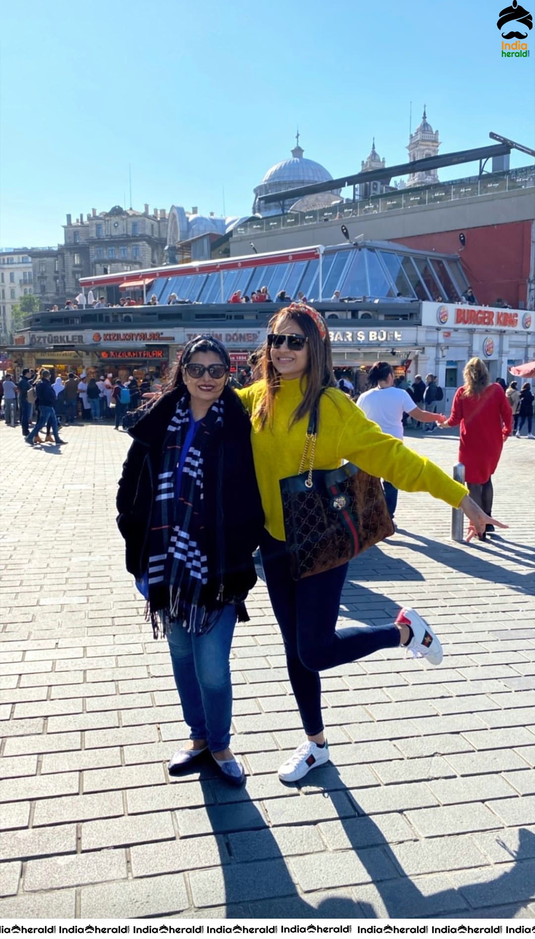 Trisha Rare Photos from her Vacation at Istanbul Turkey