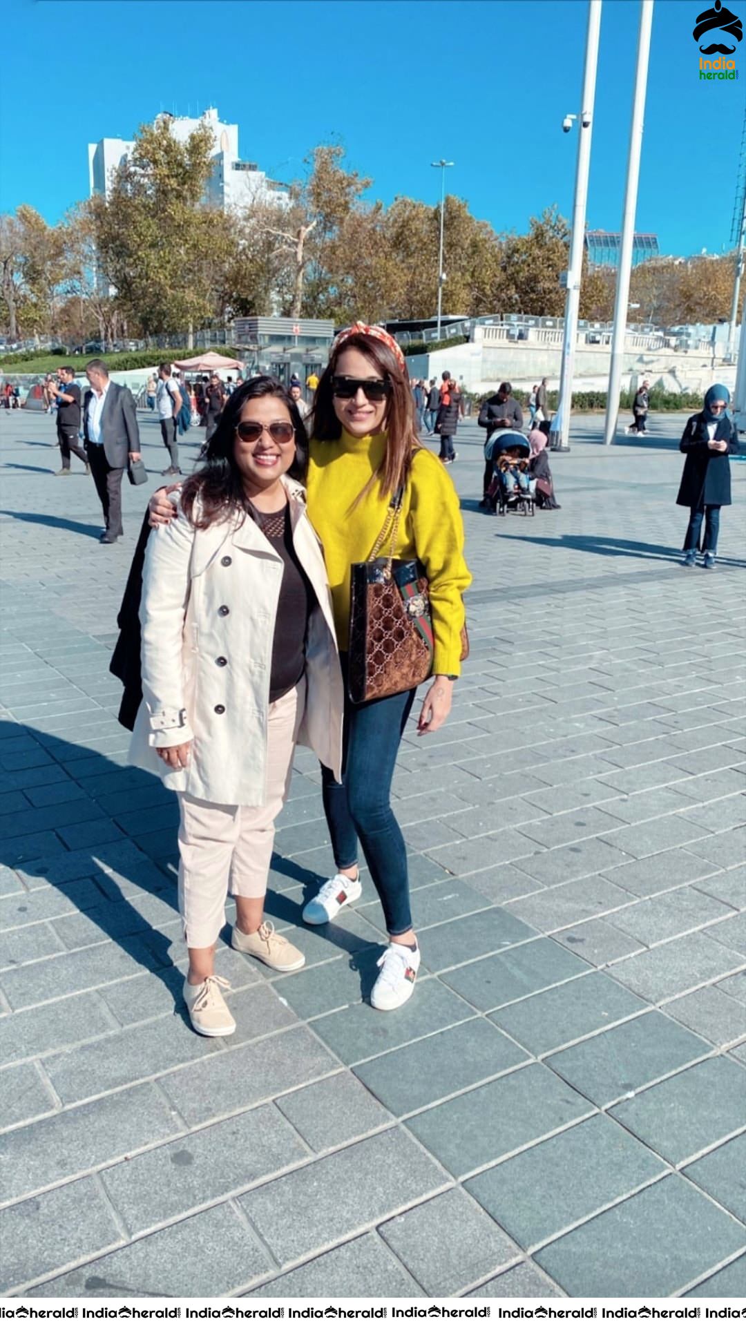 Trisha Rare Photos from her Vacation at Istanbul Turkey