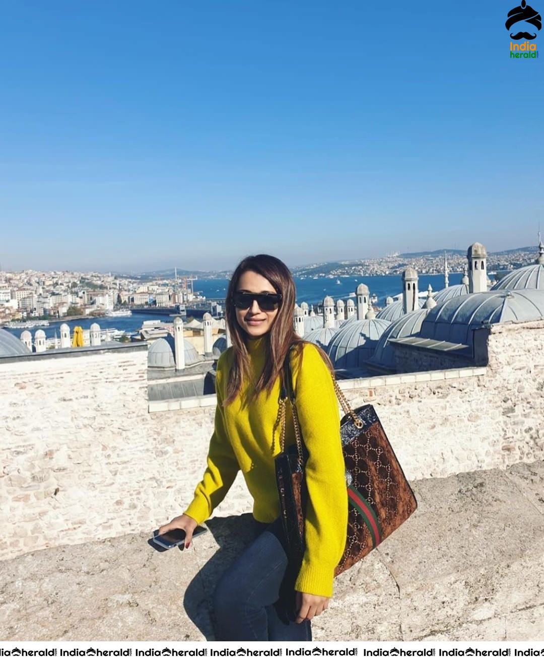 Trisha Rare Photos from her Vacation at Istanbul Turkey
