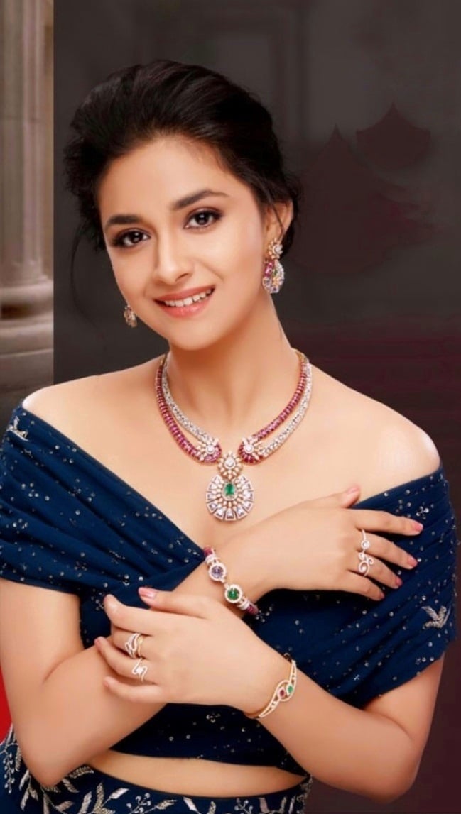 Unseen And Rare Western Hot Photoshoot Of Keerthy Suresh