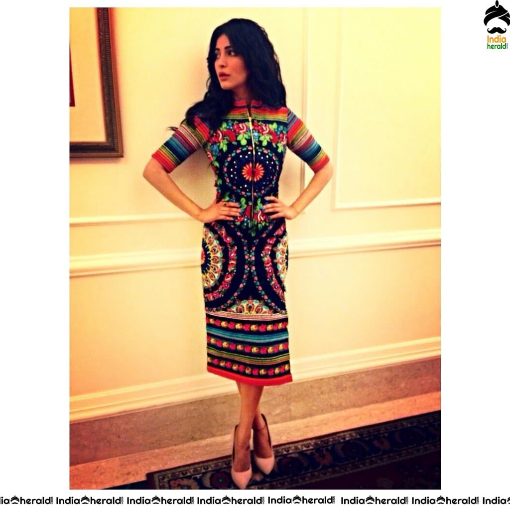 Unseen Photos Collection of Shruti Haasan from Behind the Scenes Set 3