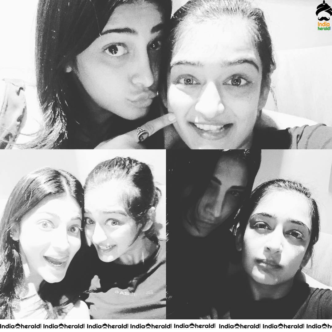 Unseen Photos Collection of Shruti Haasan from Behind the Scenes Set 5