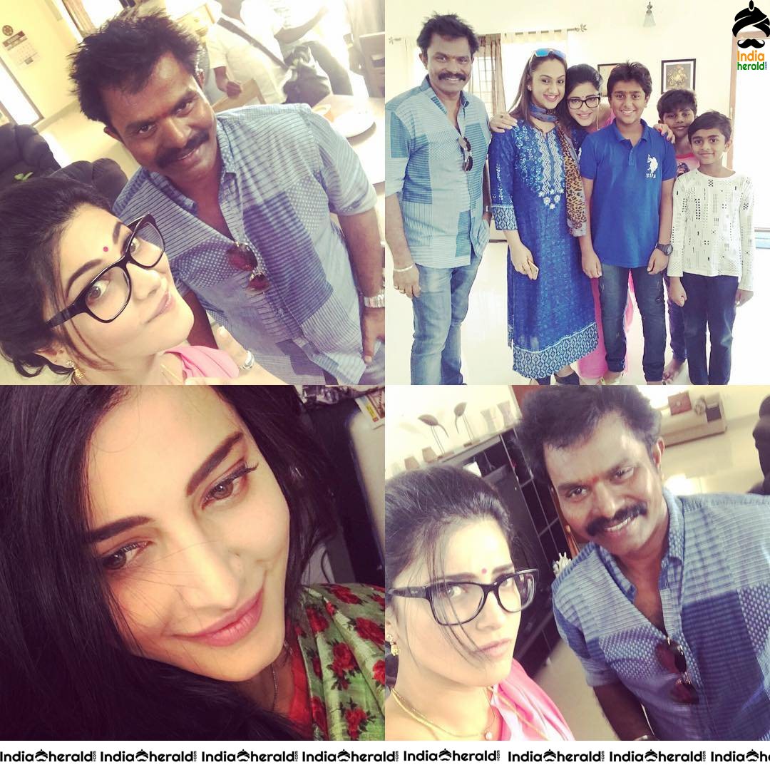 Unseen Photos Collection of Shruti Haasan from Behind the Scenes Set 6