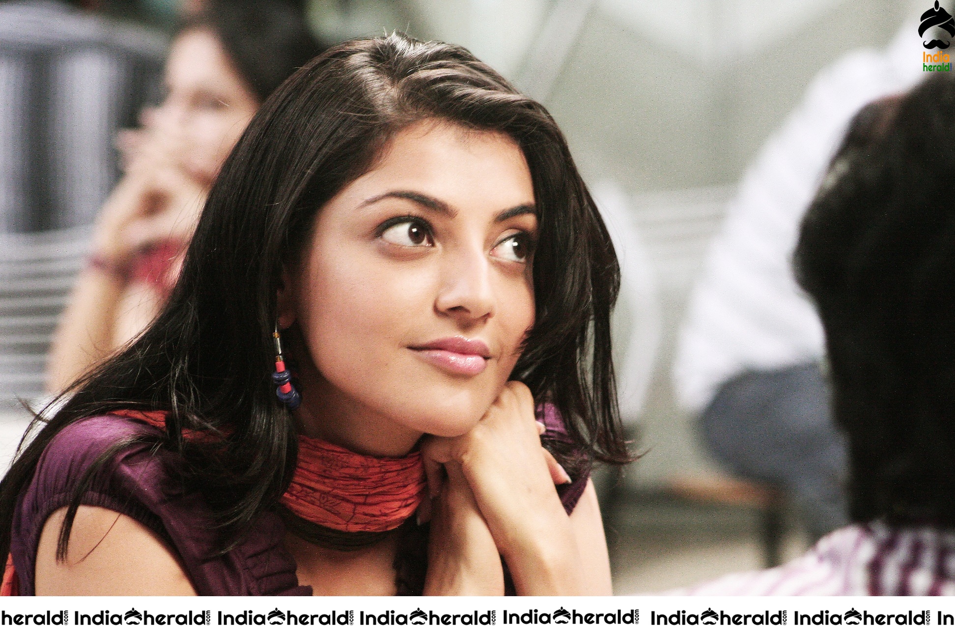 Unseen Rare Hot Kajal Aggarwal and Karthi Photos from Naan Mahan Alla Set 2