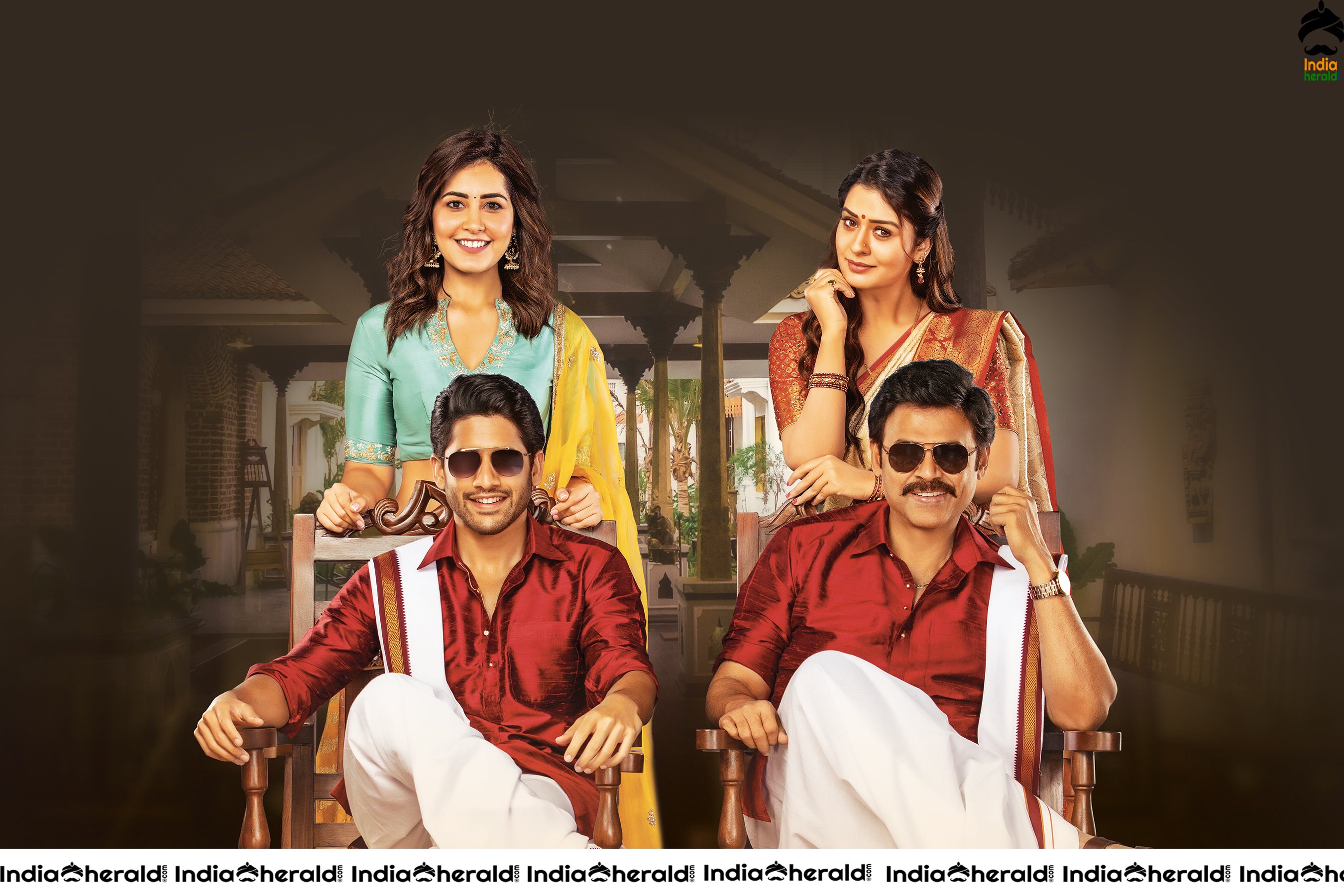 Venky Mama Release Date Posters and Stills