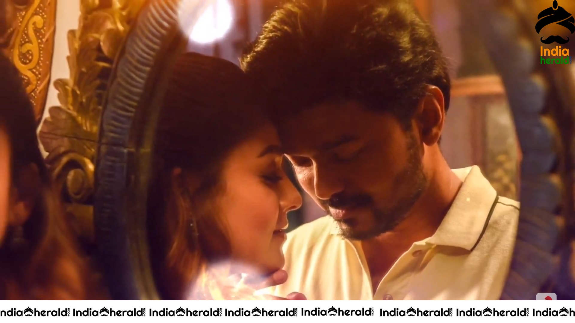 Vijay And Nayantara HD Stills From Bigil